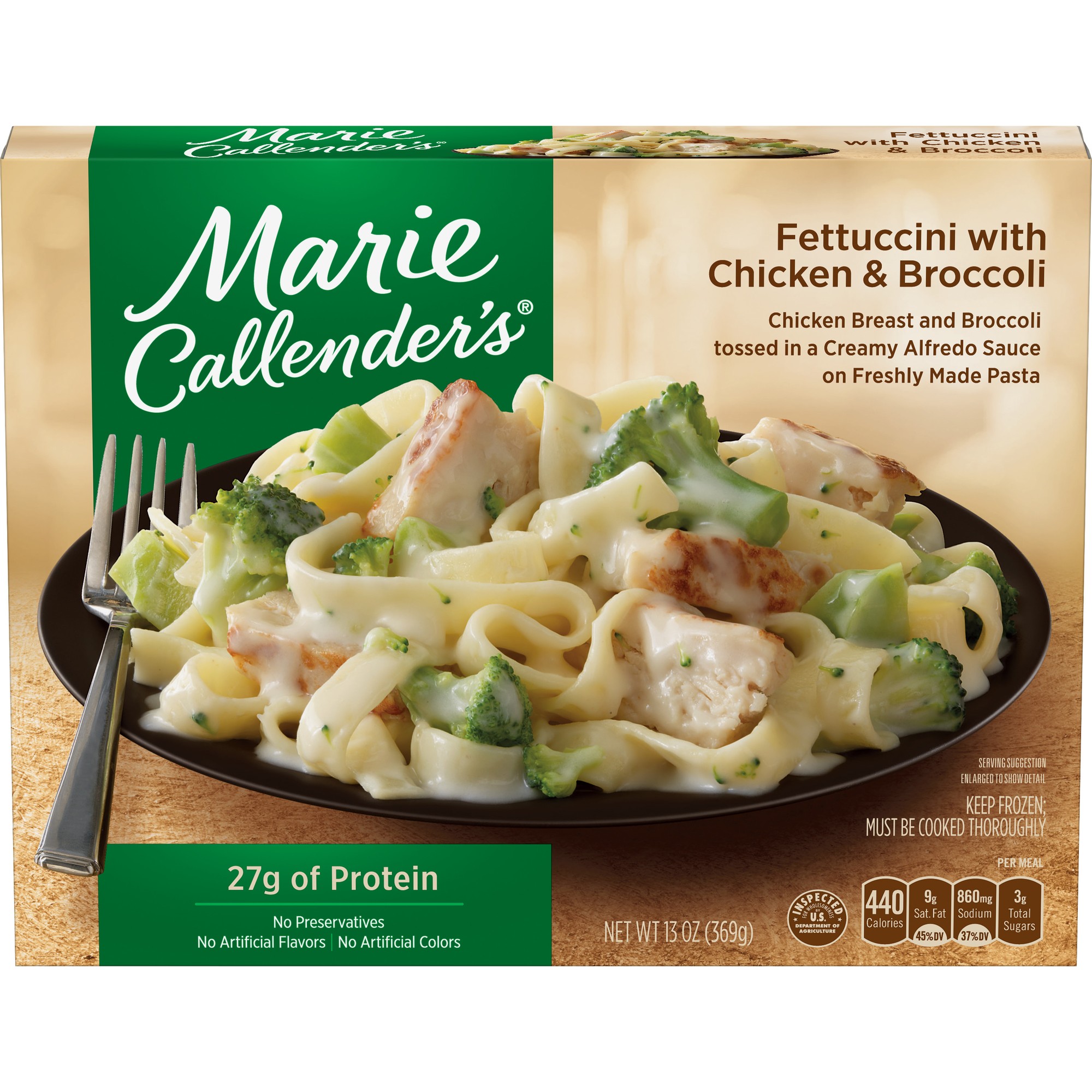 Marie Callender's Fettuccine with Chicken & Broccoli, 13 Oz | CVS