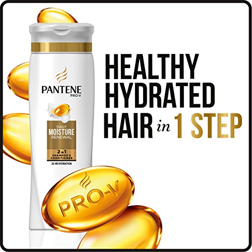 Pantene Pro-V Daily Moisture Renewal 2 in 1 Shampoo & Conditioner, 25.4 Fl Oz thumbnail