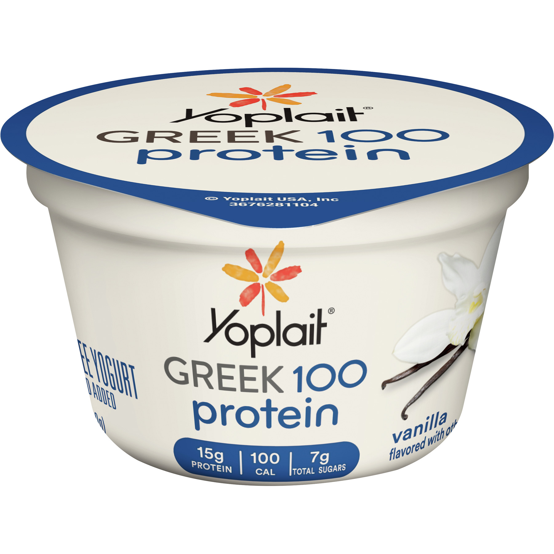 Yoplait Greek 100 Protein Vanilla Fat Free Yogurt