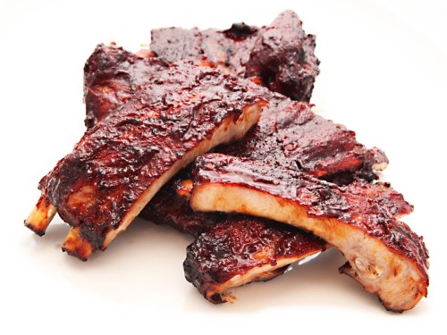 SEASONED & SMOKED CENTER CUT BEEF RIBS WITH ORIGINAL BBQ SAUCE, ORIGINAL BBQ SAUCE
