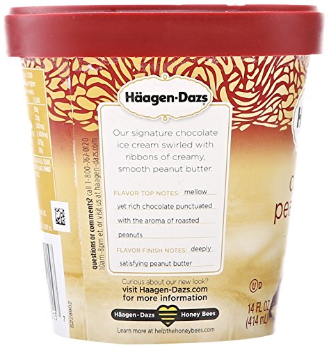 Haagen-Dazs Chocolate Peanut Butter Ice Cream, 14 Oz | CVS thumbnail