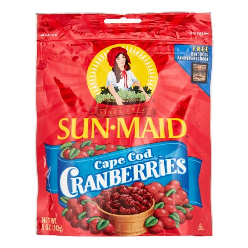Sun-Maid Cape Cod Cranberries, Dried, 5 Oz