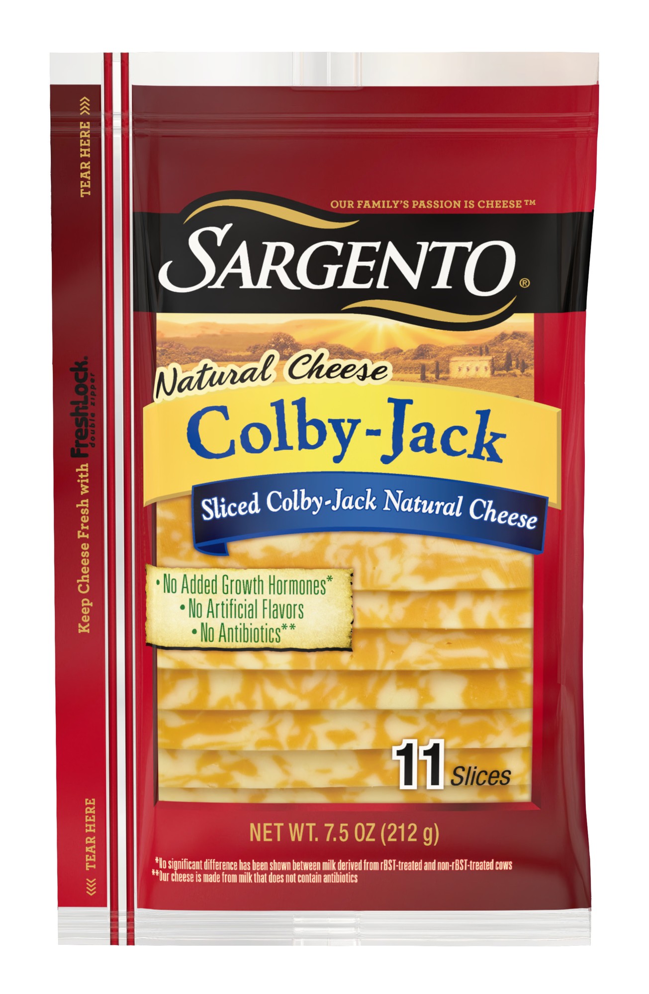 Sliced Colby-jack Sliced Natural Cheese, Colby-jack