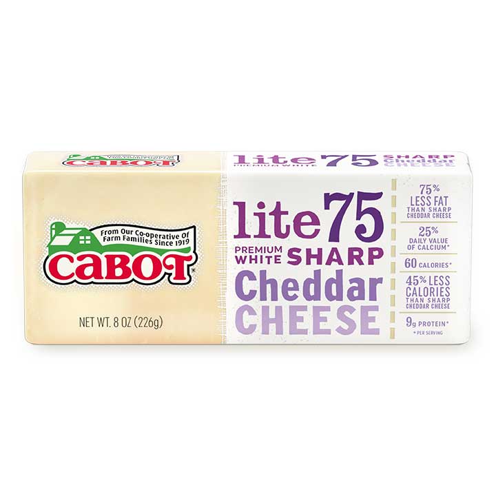 Sharp Extra Light Natural Vermont Cheddar Cheese