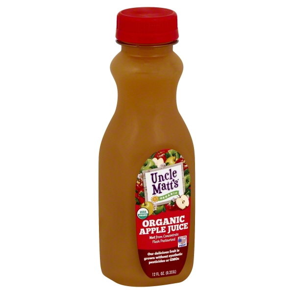 Unfiltered Organic Apple Juice