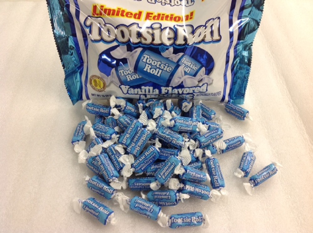 Vanilla Flavored Tootsie Rolls 2 Pounds Vanilla Tootsie Rolls