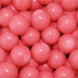 Pink Lemonade Dubble Bubble Gumballs 1' 5lb