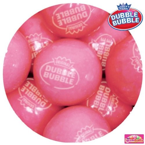 Dubble Bubble Pink Lemonade Gumballs, 10LBS