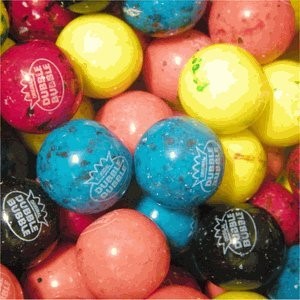 Berry Blast Speckled Dubble Bubble Gumballs 1' 5lb