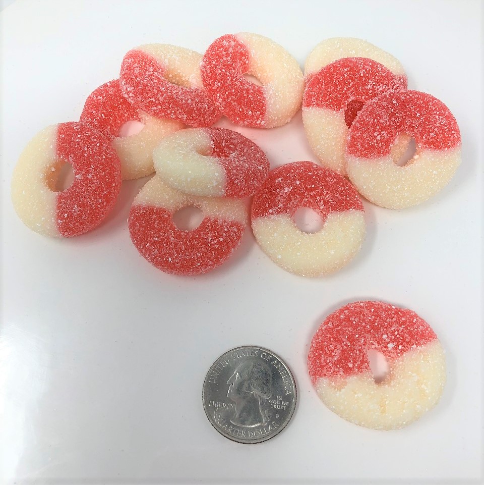 Gummi Watermelon Rings 2 Pounds Gummy Rings Gummy Candy