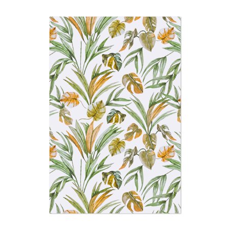 SWEET TROPICAL BOTANY Painting Animals Cat Nature 16  X 20  Art Print/Poster
