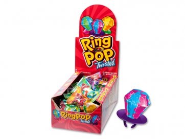 RING POP TWISTED FRUIT (Pack of 24)
