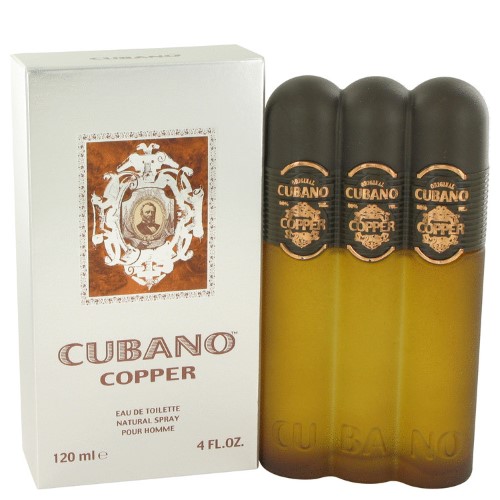 Cubano Copper by Cubano Eau De Toilette Spray 4 Oz (Pack of 2)