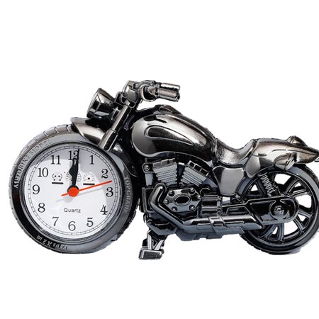 Timepiece Alarm Clock Hour Bell Creative Design Fashionable School or Work Multicolor Golden ABS Material Retro Style