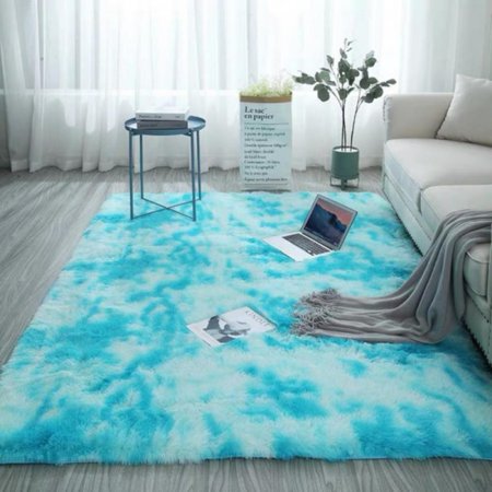 Soft Modern Indoor Large Shaggy Rug for Bedroom Livingroom Dorm Kids Room Home Decorative  Non-Slip Plush Fluffy Furry Fur Area Rugs Comfy Nursery Acc