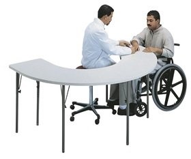Horseshoe Therapy Table Item # 7287