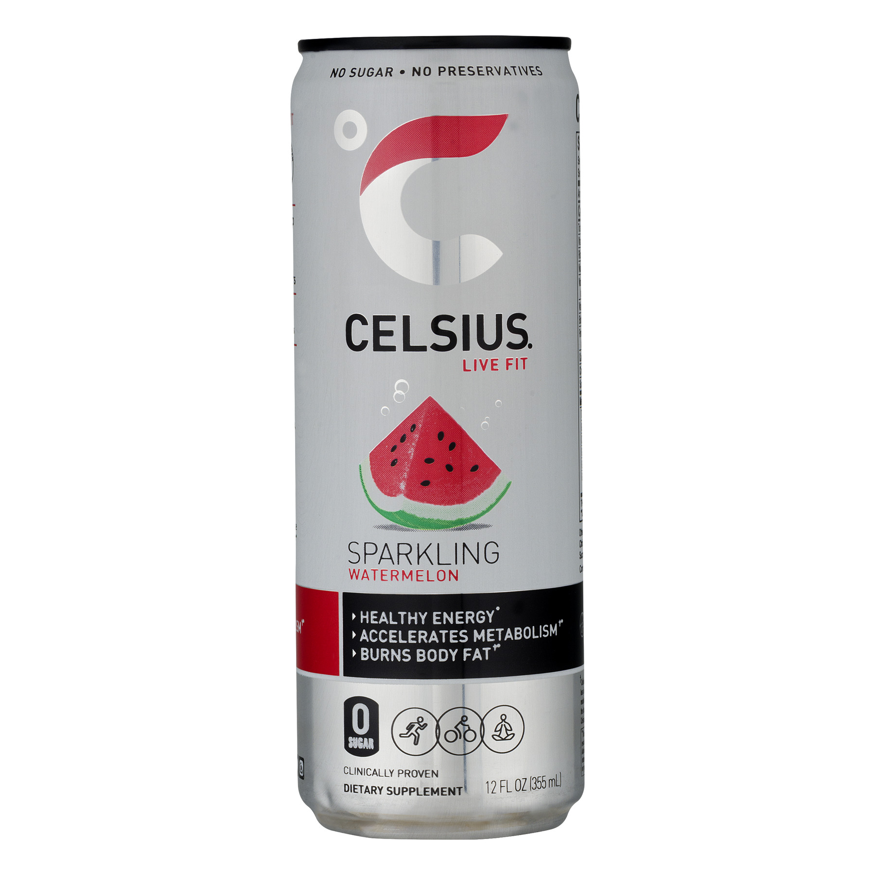 Celsius Live Fit, Sparkling Watermelon 12 Oz | CVS