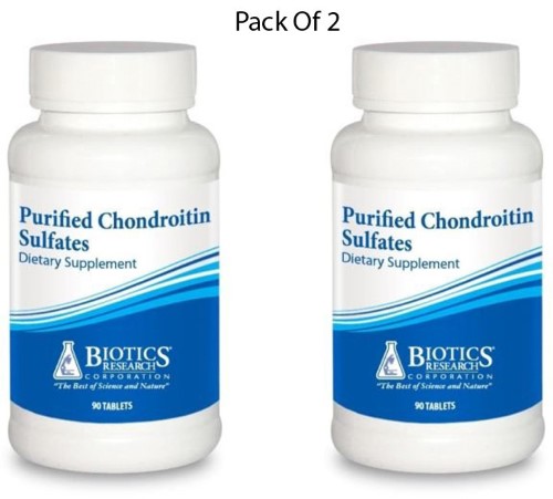 Biotics Research - Purified Chondroitin Sulfates 90 Tablets 2 PACK Exp.9.18+ SD