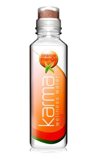 Karma Flavored Wellness Water, Orange Mango Mind, 18 Fl Oz