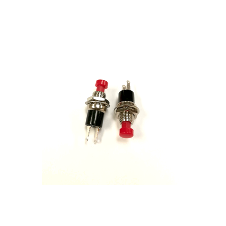 Philmore 30-2289 Sub-Mini Push Button Switch 1A@125V SPST OFF-(on) 2 Pack
