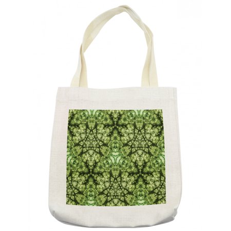Nature Tote Bag  Free Abstract Nature Inspired Mind Bind Folded Color Silhouette Counter Culture  Cloth Linen Reusable Bag for Shopping Books Beach an