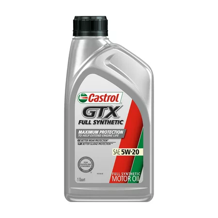 Castrol GTX Full Synthetic 5W-20 Motor Oil  1 Quart