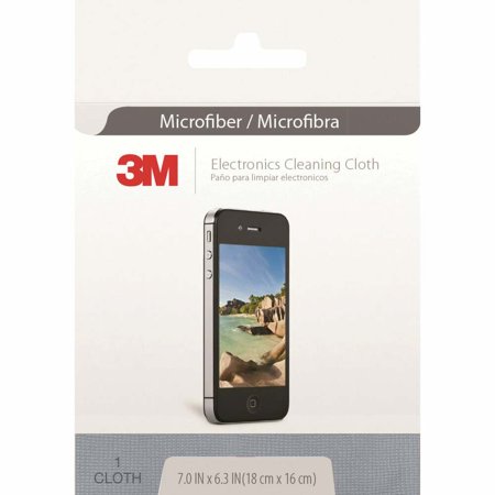 3M 6 in. X 7 in. Microfiber Cleaning Cloth 9021 Pack of 20 9021 606641 Bundle 20