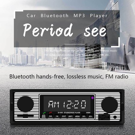 HEVIRGO 5513 Car MP3 Player Bluetooth Call U Disk Reading Card Insert Radio Player for Vehicles