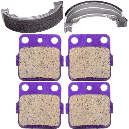 SCITOO Brake Pads and Brake Shoes Kits Fit for 01 02 03 04 05 06 07 08 for Honda Sportrax 09 11 12 13 14 for Honda TRX250X