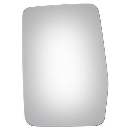 Burco 2723 Flat Driver Side Replacement Power Mirror Glass for 1987-1990 Toyota Land Cruiser W/O Baking Plate