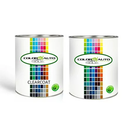 For Volkswagen Cabriolet 1995-97 Candy White 9021 Quart Base Coat & Quart Clear Coat