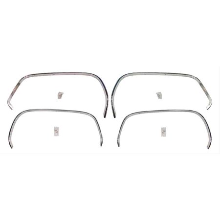 Auto Metal Direct X230-4081-S Wheel Well Opening Molding 1981-1987 GM Fleetside