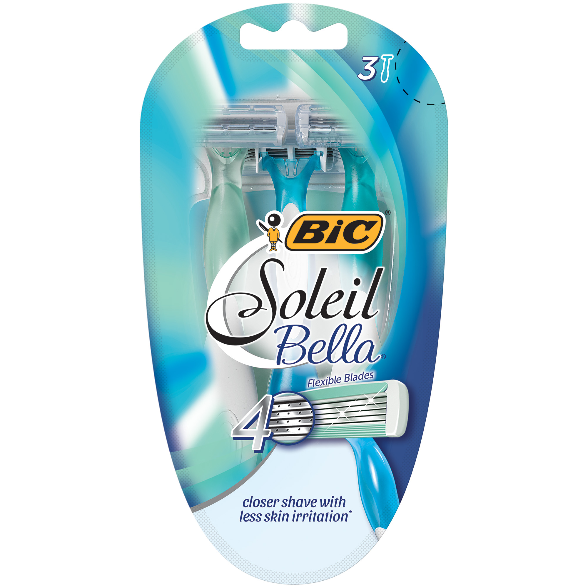 Bic Disposable Razors - Soleil Bella - 3 Razors
