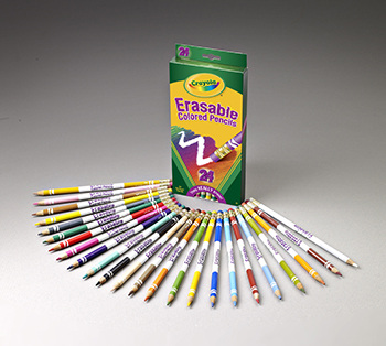 Crayola Erasable Colored Pencils  24 Ct  School Supplies for Kids and Teachers  Classroom Supplies  Gift