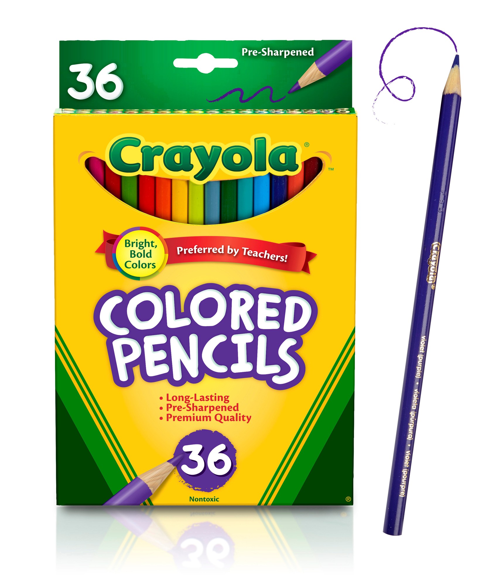 Crayola Colored Pencil Set  36 Ct  Arts & Crafts  School Supplies  GIfts for Kids and Artists