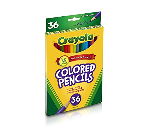 Crayola Colored Pencil Set  36 Ct  Arts & Crafts  School Supplies  GIfts for Kids and Artists thumbnail