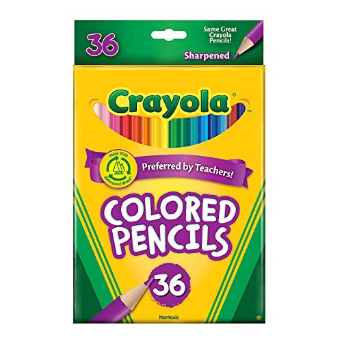 Crayola Colored Pencil Set  36 Ct  Arts & Crafts  School Supplies  GIfts for Kids and Artists thumbnail