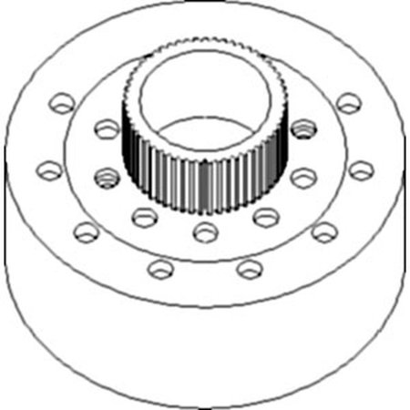 RAParts Planetary Ring Gear Fits 3400 3415 3420 3800 6505 6506 6600 6605 04417260