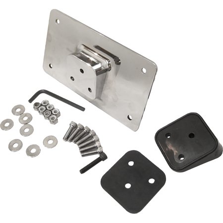 Harddrive 12-0049; License Plate Bracket Kit Fender Mount Chrome
