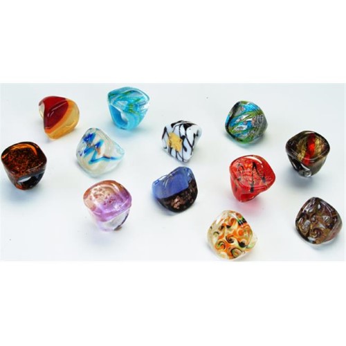 Unison Gifts KA-2999Z La Danza Block Rings, Set of 36