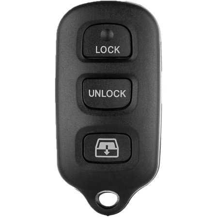 CCIYU X 1 Flip Key Fob (SHELL CASE) 3 Buttons Replacement for 98 99 00 01 02 03 04 05 06 07 08 09 for Toyota Avalon 4Runner Sequoia Series with FCC HY
