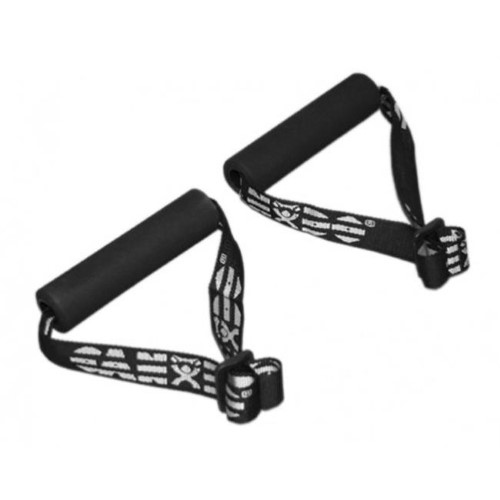 Fabrication Enterprises 10-5330-50 Cando Handle with Adjustable Webbing for Band & Tubing - 50 Pair