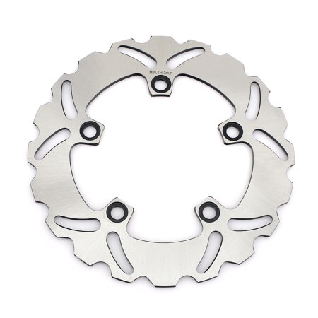 Rear Brake Disc Rotor for YAMAHA YZF R1 2004-2021 YZF-R1 04-21 YZF R6 2003-2021 YZF-R6 03-21 04 05 06 07 08 09 11 12 13 14 15 16 17 18 19