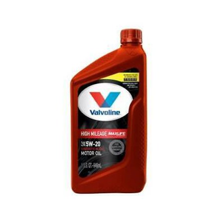 2Pc Valvoline 609506 5W-20 Synthetic High Mileage Blend Motor Oil  1 Quart