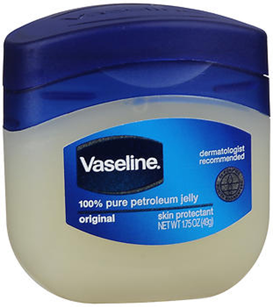 Vaseline Healing Jelly for Dry Cracked Skin and Eczema Relief Original 100% Pure Petroleum Jelly 1.75 Oz