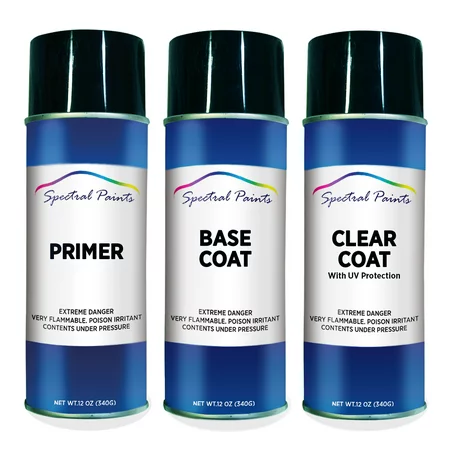 For Buick 9021 Silver Met. Aerosol Paint Primer & Clear Compatible