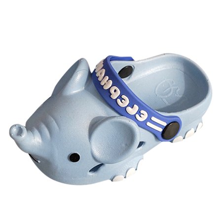 Relanfenk Baby Shoes Toddler Kids Boys Girls Cartoon Elephant Animal Non-Slip Slippers Shoes