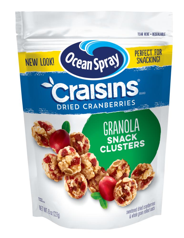 Ocean Spray, Craisins, Fruit Clusters Dried Cranberries, Cranberry Granola