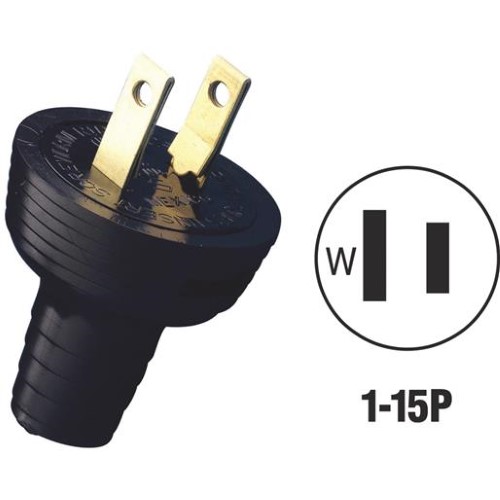Leviton Blk Cord Plug C20-48642-000 Unit: CARD