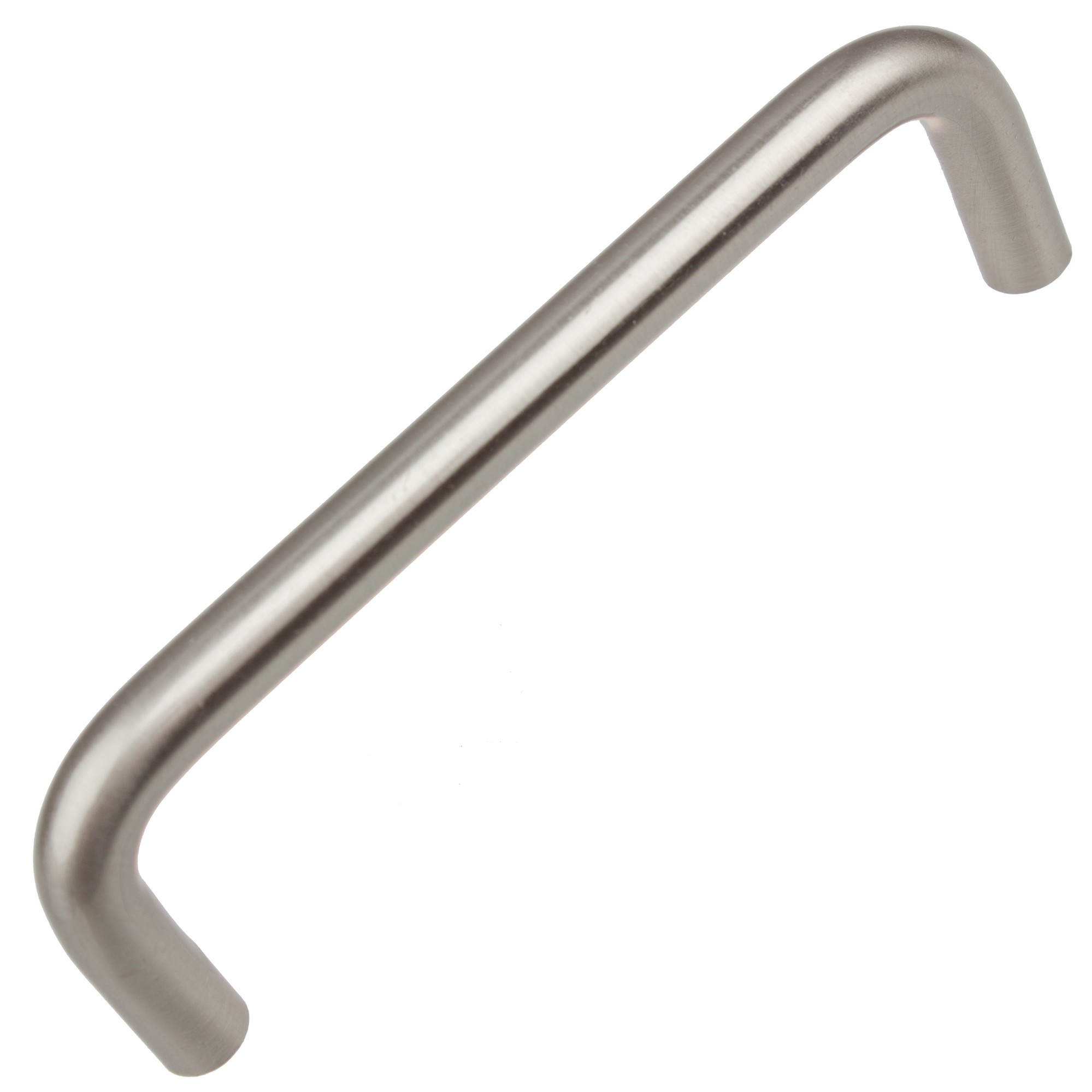 GlideRite Hardware 3 1/2 Center to Center Bar Pull Metal in Gray, Size 3.88 H X 0.31 W in | Wayfair 5104-SS-1